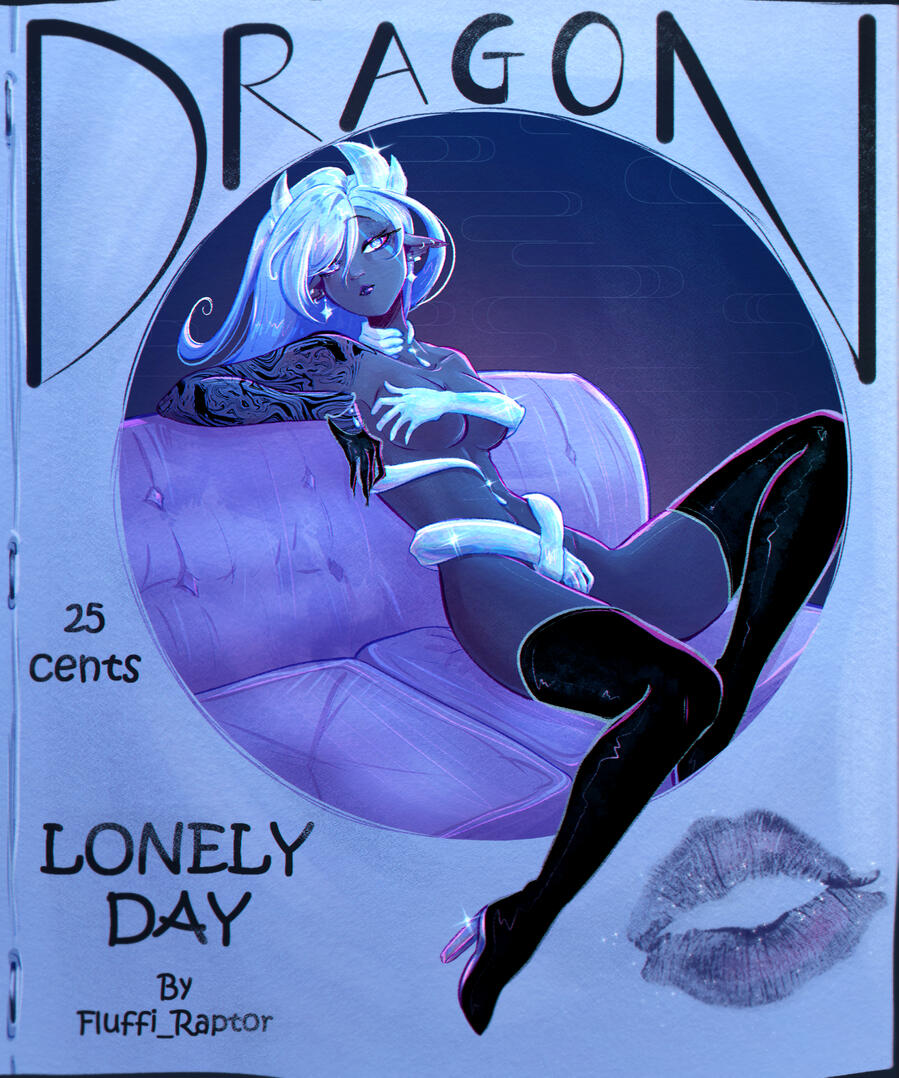 Estella (belongs to PrinceKura) old magazine cover