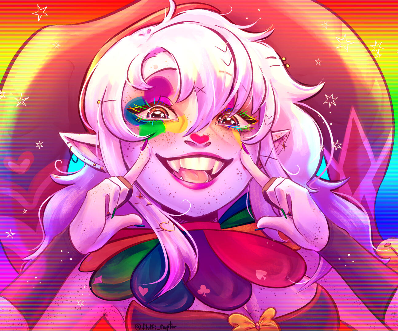 Clown headshot
