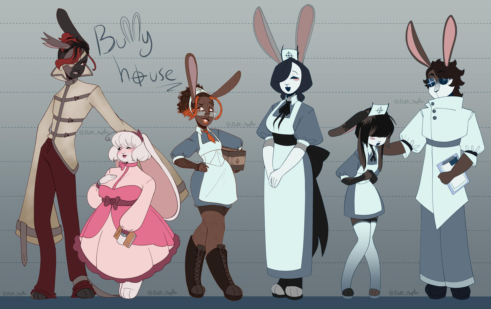 Bunnyhouse line up