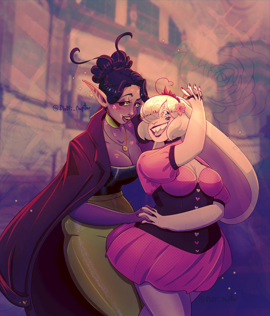 Pan and Alvara dancing