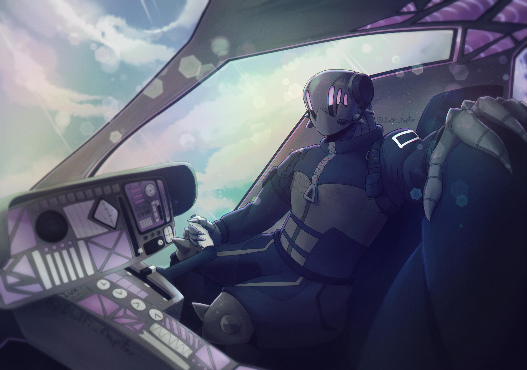 Half body and Complex background